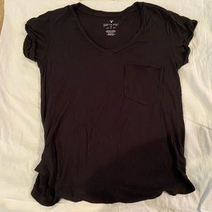 American eagle soft and sexy black tee